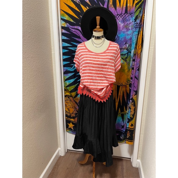 🌈 Lovely orange striped shirt - Picture 11 of 11